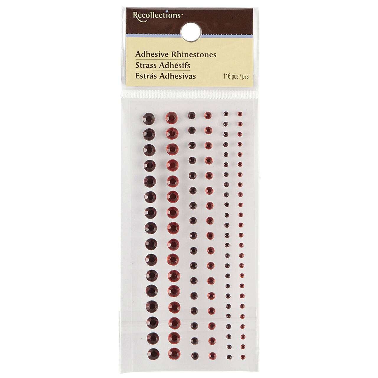 12 Pack: Adhesive Rhinestones Mixed Pack by Recollections™